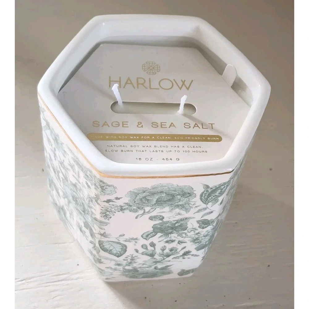 Harlow Sage And Sea Salt Candle